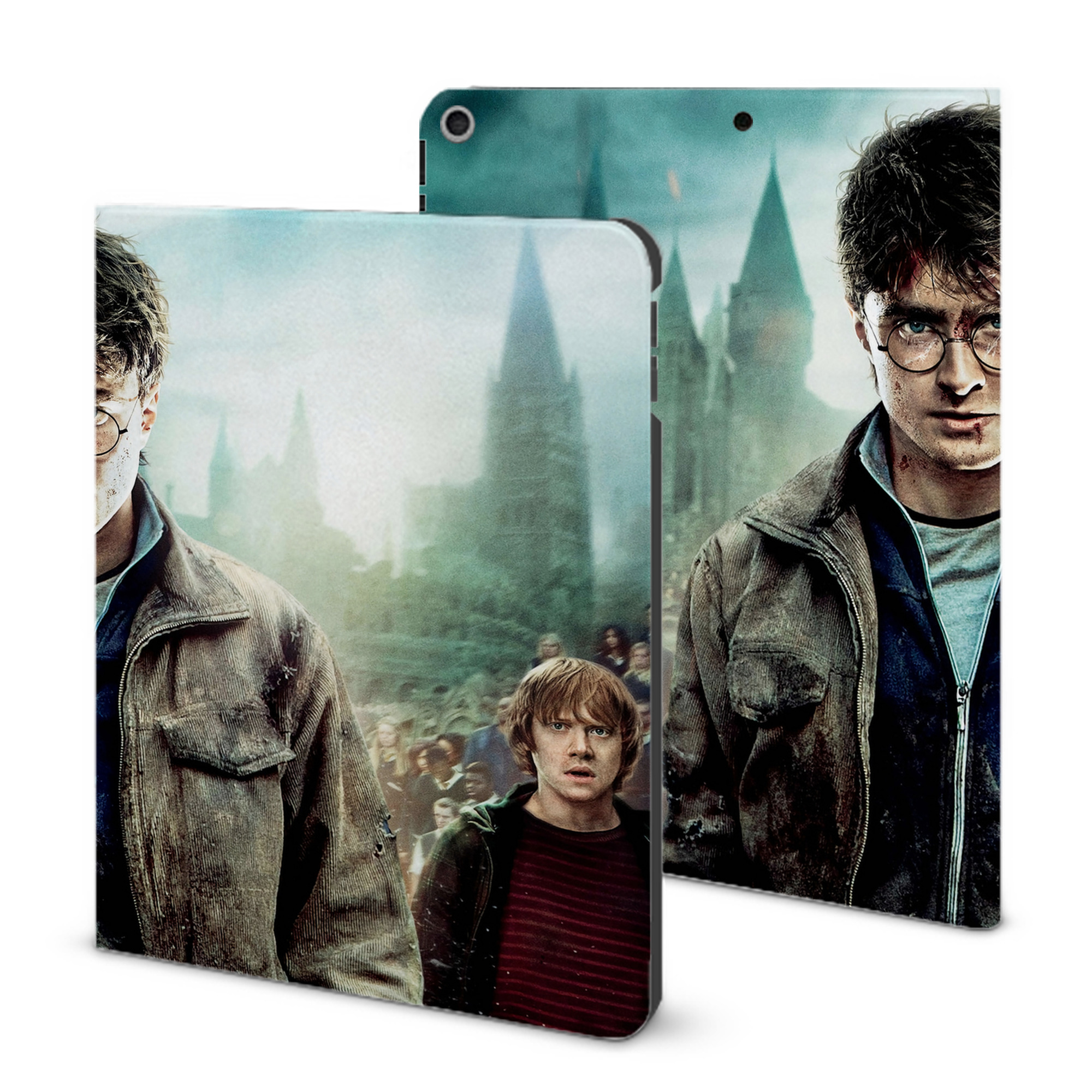 （画像用） Harry Potter ハリー・ポッターシリーズ IPad ケース ブック型 PUレザー TPU 耐衝撃 軽量 薄型 ペン収納なし 全面保護 IPad 各モデル対応